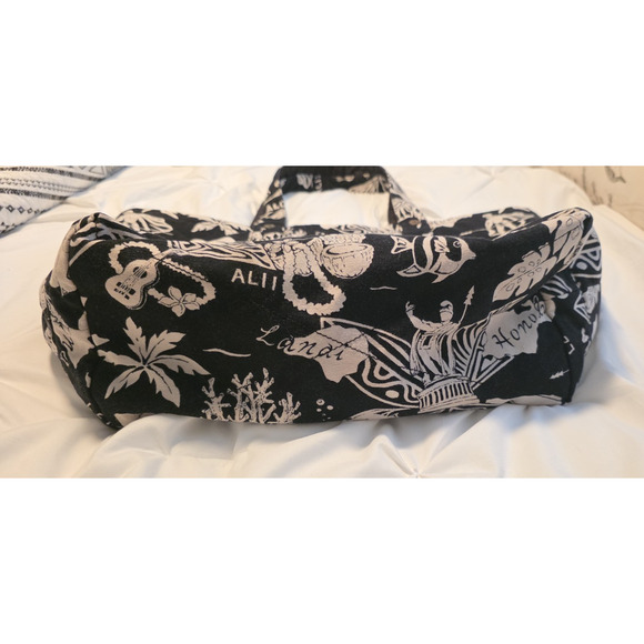 Polo Ralph Lauren Tote Bag Canvas Hawaiian Limited Ed Reversible VHTF Floral - Picture 15 of 16